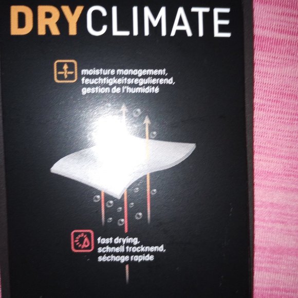 NWT Energetics Dry Climate Girls Activewear T-Shirt, Size Large (10-12) Girls - Picture 5 of 6